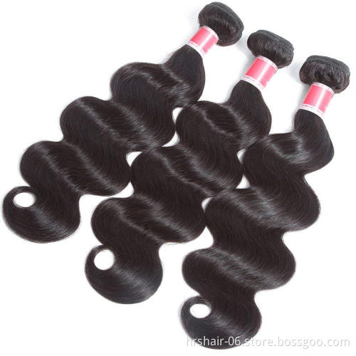 8A grade body wave unprocessed raw indian virgin hair bundles with lace frontals 360 lace closure